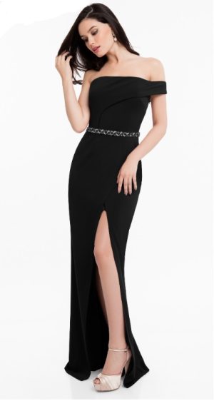 One Shoulder Gown - size 18 - Image 2