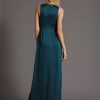 Draped Satin Gown - Image 2