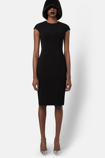 Black Super Matte Dress sz 4