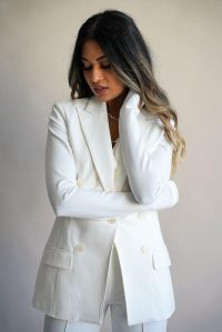 Freda's Ivory Thumb Jacket