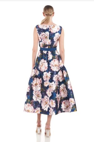 Lydia Tea Length Dress - Image 2