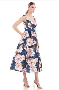 Lydia Tea Length Dress - Image 3