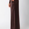 Alexi Wide Leg Pant ash brown small - Image 3