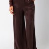 Alexi Wide Leg Pant ash brown small