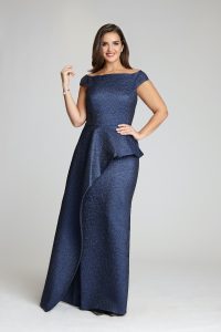 Dennise Peplum Gown