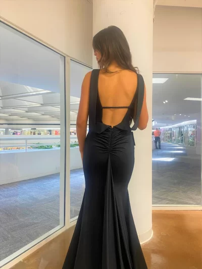 Shaina Gown Black - sz 10 - Image 2