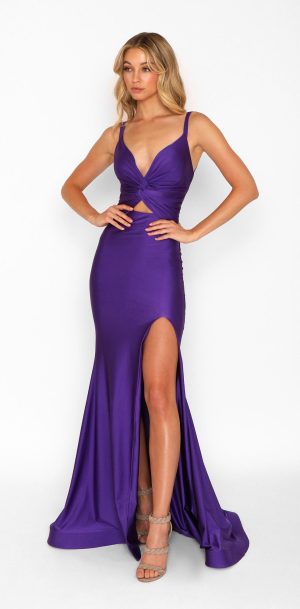 Cut Out Slinky Dress