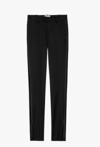 Prune Slit Pants - size 38 - Image 5