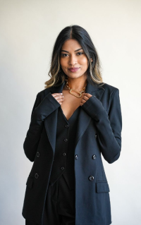 Freda's Black Thumb Jacket