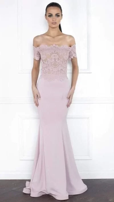 Dusty Rose Gown - Image 2