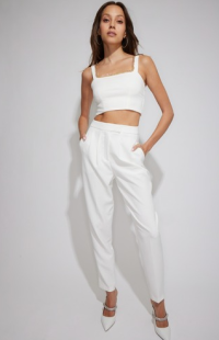 Jenise Crepe Pants - 6