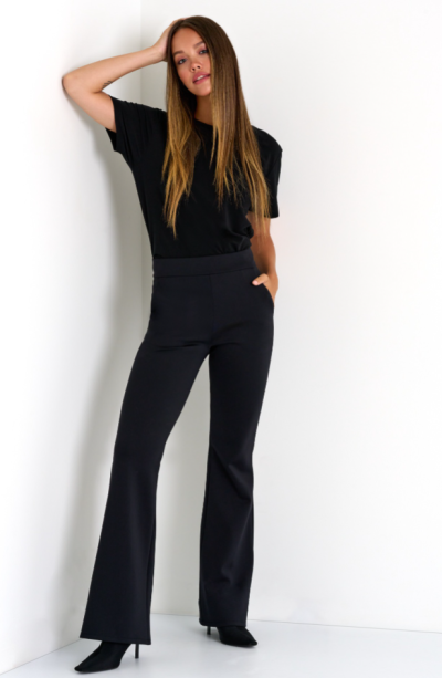 Bliss Flared Scuba Pant - 4