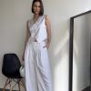 Freda's Silk Vest in ivory
