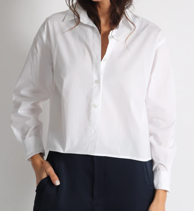 Denise Shirt in white - L - Fredas