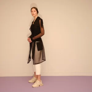 Yacite Cardigan in Black - Image 3