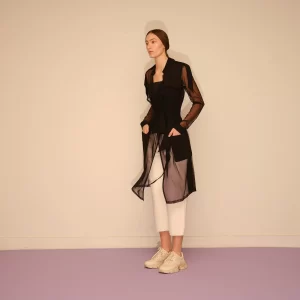 Yacite Cardigan in Black - Image 2