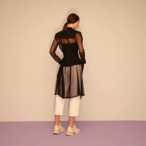 Yacite Cardigan in Black - Image 5