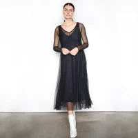 Yadou Dress in Black - Image 4