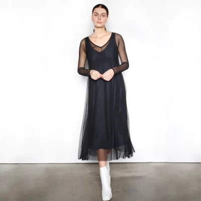 Yadou Dress in Black SZ 14 - Image 4