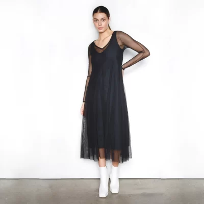 Yadou Dress in Black SZ 14 - Image 5