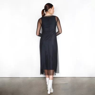 Yadou Dress in Black SZ 14 - Image 3