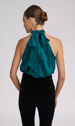 NOEMI HALTER BLOUSE large - Image 2