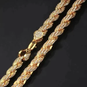 Killin It Rope Necklace - Gold - Image 3