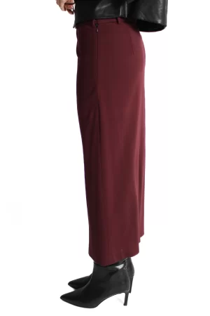 Sola Skirt in Burgundy- - Image 3