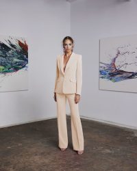 Bendita Pantsuit in champagne