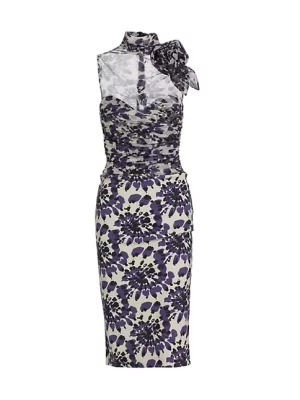 Vina Rosette Midi-Dress - Image 6