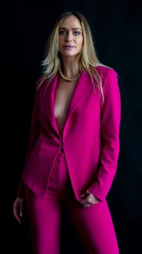 Chloe Blazer in fuschia