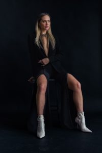 Chloe Blazer is black - Image 3