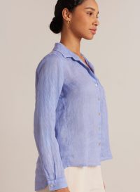 Pocket Button Down in peri blue - Image 3