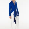 Peggy Royal Blue Tuxedo Jacket - Image 2