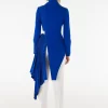 Peggy Royal Blue Tuxedo Jacket - Image 4