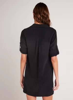 A-Line Shirt Dress in vintage black - XL - Image 3