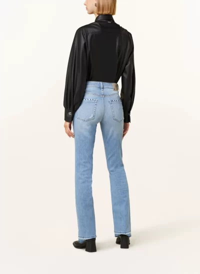 PARIS flared pant in light used - sz 2 - Image 2