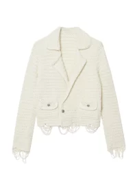 Blanca Cardigan in pearl - Image 2