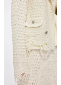 Blanca Cardigan in pearl - Image 3