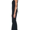 Rayas Shirred Fishtail Gown - Image 2
