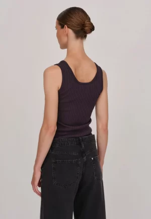 Tripa Knit top IN Ebony - xxs - Image 3