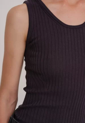 Tripa Knit top IN Ebony - xxs - Image 4