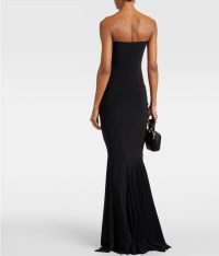 Rayas Shirred Fishtail Gown - Image 8