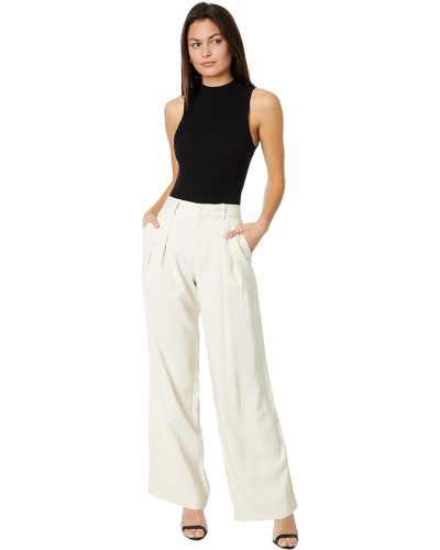 Slouchy Gab Trousers in birch