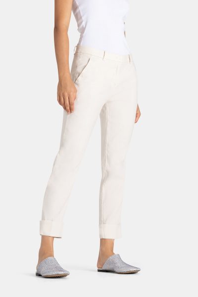 Krystal Pant in paper white