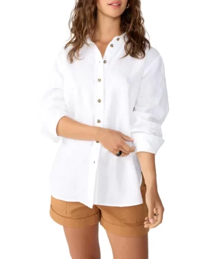 Relaxed Linen Shirt - xs