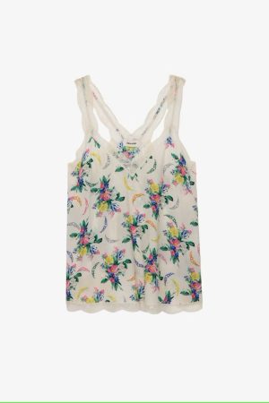 Chou Camisole in mastic - Image 6