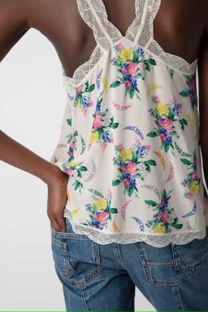 Chou Camisole in mastic - Image 4