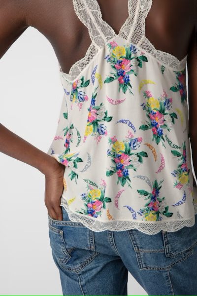 Chou Camisole in mastic - sz L - Image 4