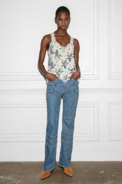 Chou Camisole in mastic - sz L - Image 5